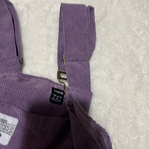 Pre owned SHEIN EZwear Purple Overall woman dress size M - Picture 9 of 12